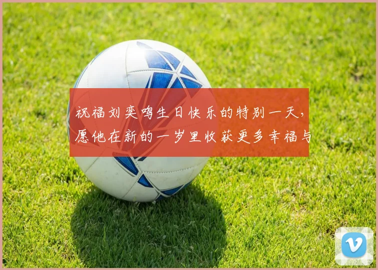 祝福刘奕鸣生日快乐的特别一天，愿他在新的一岁里收获更多幸福与成功
